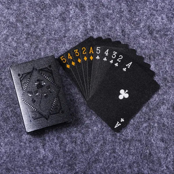 Waterproof Poker Playing Card Game Gift Collection for Adults - Light Gray
