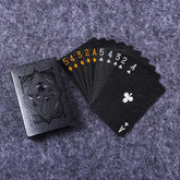 Waterproof Poker Playing Card Game Gift Collection for Adults - Light Gray