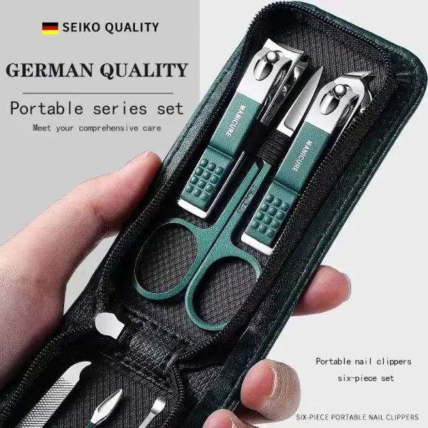 Nail Scissors Set Stainless Steel High End Manicure Tool Kit