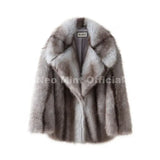 Neo Mint Luxury Brand Fashion Women Yellow Striped Faux Fur Jacket Coat Chic Girls 2025 Winter Oversized Warm Outerwear