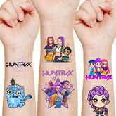 20pcs/Set Cartoon K-Pop Demon Hunters Temporary Tattoos: Rumi Kang Style Party Favors