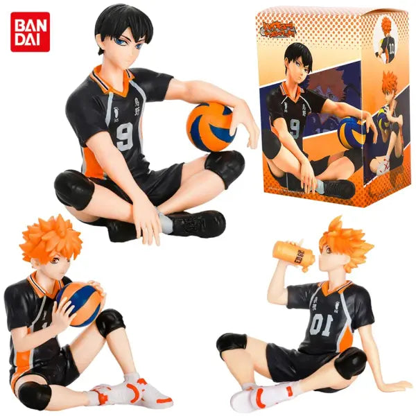 Haikyuu Noodle Stopper Figures Shoyo Hinata Model Kozume Kenma Toy