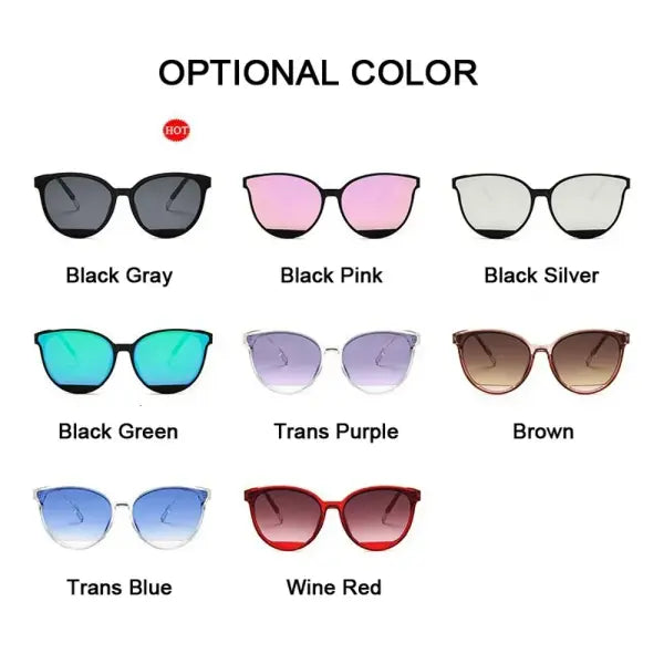 Vintage Metal Fashion Sunglasses UV400 Protection
