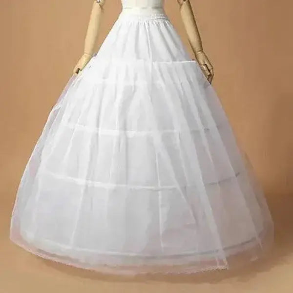 New Arrival Ball Gown Petticoat Underskirt for Dream Wedding Dresses - WHITE