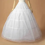 New Arrival Ball Gown Petticoat Underskirt for Dream Wedding Dresses - WHITE