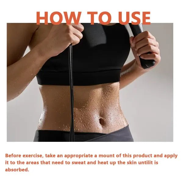 Water Ice Levin Heat Massage Cream for Fitness and Muscle Training