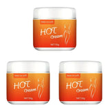 Water Ice Levin Heat Massage Cream for Fitness and Muscle Training - 3pcs