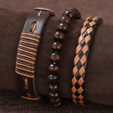 Luxury Hip Hop Men Watch Set with Arabic Numeral Markers