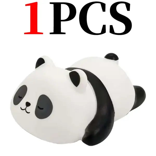 Panda LED Night Light for Unisex (Plastic) Creative Kids Decor - A 1Pcs