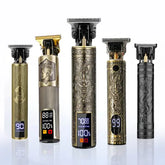 New!T9 Electric Hair Trimmer/Accessories | USB Professional Shaver | 0mm Bald Fade Cutting Machine Portable for Men