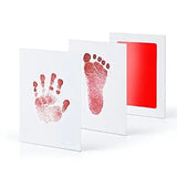 Newborn Baby DIY Hand and Footprint Kit with Ink Pads Photo Frame