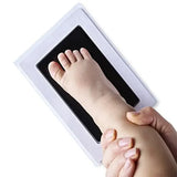 Newborn Baby DIY Hand and Footprint Kit with Ink Pads Photo Frame