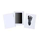 Newborn Baby DIY Hand and Footprint Kit with Ink Pads Photo Frame