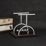 Newton Cradle Balance Steel Ball Pendulum for Physics Stress Relief - Cube Pool B