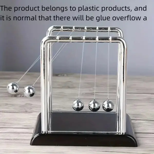 Newton Cradle Balance Steel Ball Pendulum for Physics Stress Relief - Cube Pool B