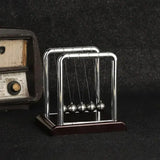 Newton Cradle Balance Steel Ball Pendulum for Physics Stress Relief - Cube Pool B