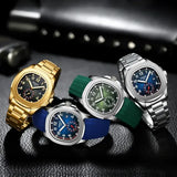 Brand Luxury Mens Watches Stainless Steel Quartz Movement
