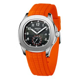 Brand Luxury Mens Watches Stainless Steel Quartz Movement - C / China Mainland