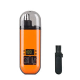 Peicon Rechargeable Electric Nose and Ear Hair Trimmer for Men - Orange