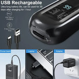 Peicon Rechargeable Electric Nose and Ear Hair Trimmer for Men