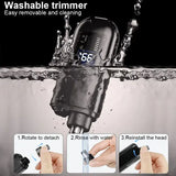 Peicon Rechargeable Electric Nose and Ear Hair Trimmer for Men