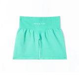 Nvgtn Seamless Pro Spandex Shorts for Men and Women - Turquoise / S