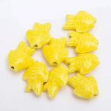 Ocean Fish Mix Color Ceramic Beads for Creative Jewelry Making - Himpall