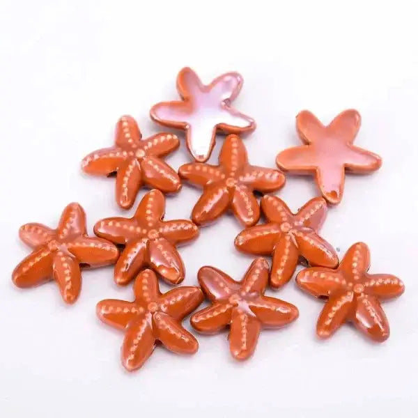 Ocean Fish Mix Color Ceramic Beads for Creative Jewelry Making - Himpall