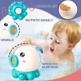 Octopus Bath Toy for Kids with Fun Fountain Water Play Features