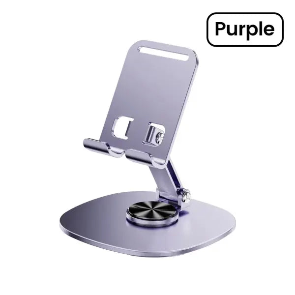 Olaf Rotating Desktop Stand Universal Size – Hands Free Mobile Mount - purple