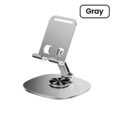 Olaf Rotating Desktop Stand Universal Size – Hands Free Mobile Mount - gray