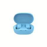 A6S TWS Wireless Bluetooth Earbuds 20mm Sport Stereo Audio - Blue