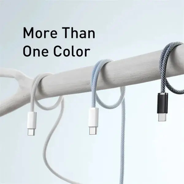 Original USB-C Cable For iPhone 16 15 Pro Max PD 60W Fast Charging For Huawei Xiaomi Samsung Type C Weaving Cable