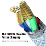Original USB-C Cable For iPhone 16 15 Pro Max PD 60W Fast Charging For Huawei Xiaomi Samsung Type C Weaving Cable