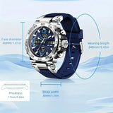 Sports Electronic Men Watch PU Band Battery Included