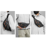 Oxford Waterproof Mobile Waist Bag Women Multifunctional Large