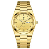 PAAZOMU Luxury Quartz Sport Men Watches Stainless Steel Wristwatch