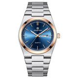 PAAZOMU Luxury Quartz Sport Men Watches Stainless Steel Wristwatch