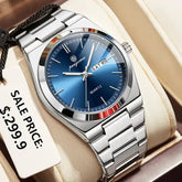PAAZOMU Luxury Quartz Sport Men Watches Stainless Steel Wristwatch