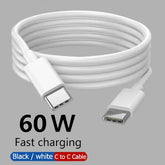 60W USB Type C Cable Durable TPE 3M Rapid Charging and Data Sync