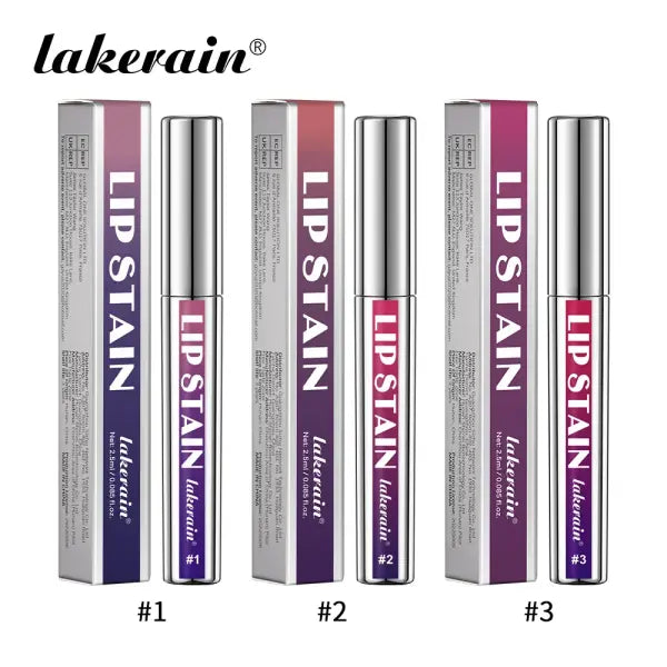 Long Lasting Waterproof Peel Off Lip Stain Pink Transfer Proof Tint - Set / China Mainland