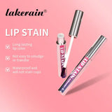 Long Lasting Waterproof Peel Off Lip Stain Pink Transfer Proof Tint