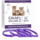 Pet Soothing Calming Collar Cat - 4packs of cats - Pet Medical Collars