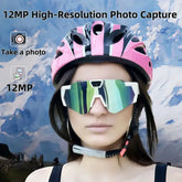 Photochromic Smart Cycling Glasses for Outdoor Sports Performance - None