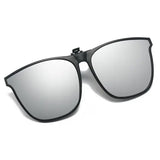 Polarized Sunglasses Clip On for Men (Square) – Night Vision Driving