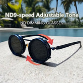 Ah-Mee Polarized Round Sunglasses with Polycarbonate Lenses