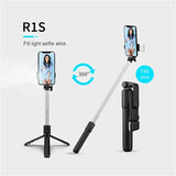 Bluetooth Selfie Stick Tripod for Unisex (Stainless Steel) – Travel