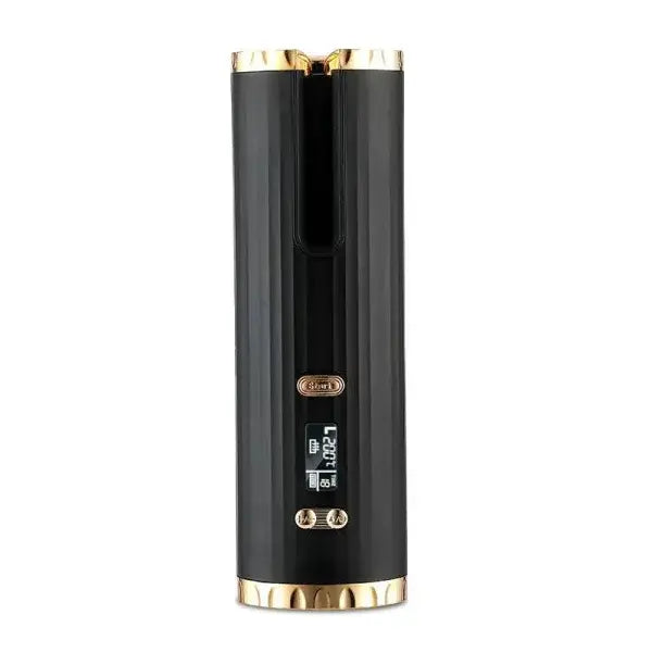 Portable Cordless Rechargeable Hair Curler for Effortless Styling - Striped black / USB - Beauty