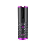 Portable Cordless Rechargeable Hair Curler for Effortless Styling - Black / USB - Beauty