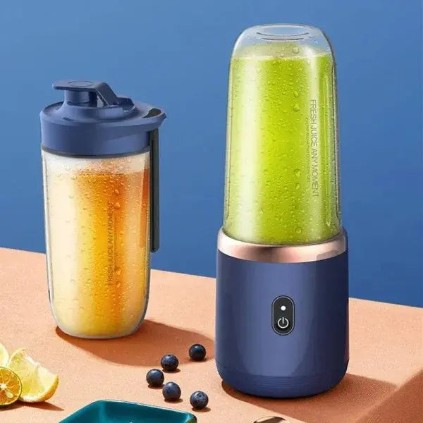 Portable Juicer for On-the-Go Blending with 6-Blade Travel Design